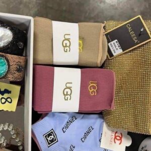 Wholesale Socks Pallet Lot — Mixed Styles & Sizes